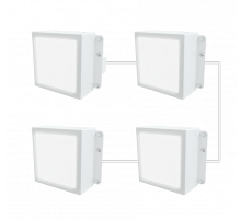 FG 88 DOMI EM 4x8W RAL