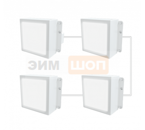 FG 88 DOMI 4x8W RAL